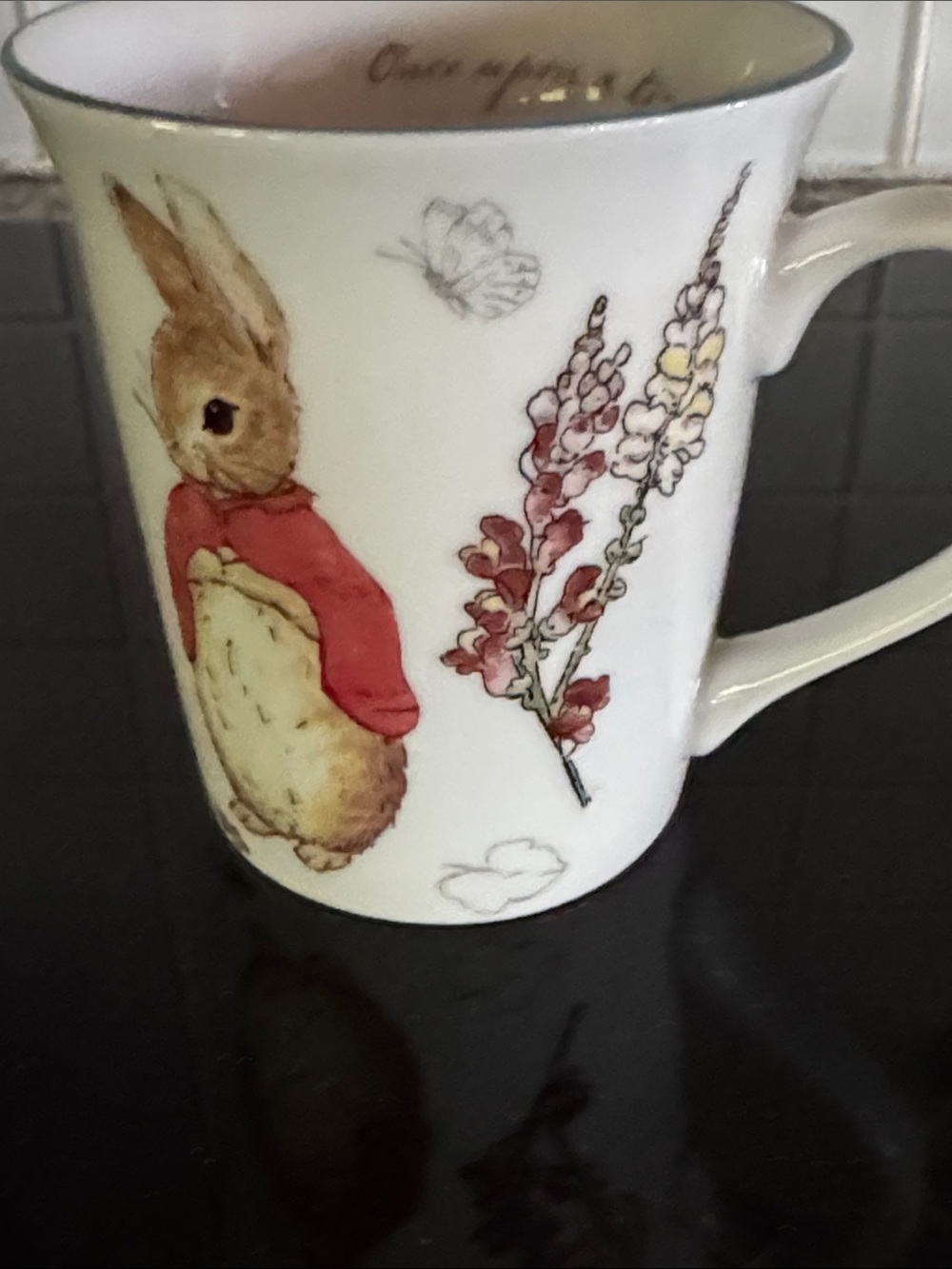 Beatrix Potter Peter Rabbit Ceramic Mugs- set of 2 - Picture 6 of 11